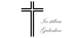 Wir trauern … Wir trauern …